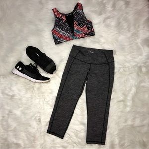 Black & Gray Old Navy Athletic Leggings